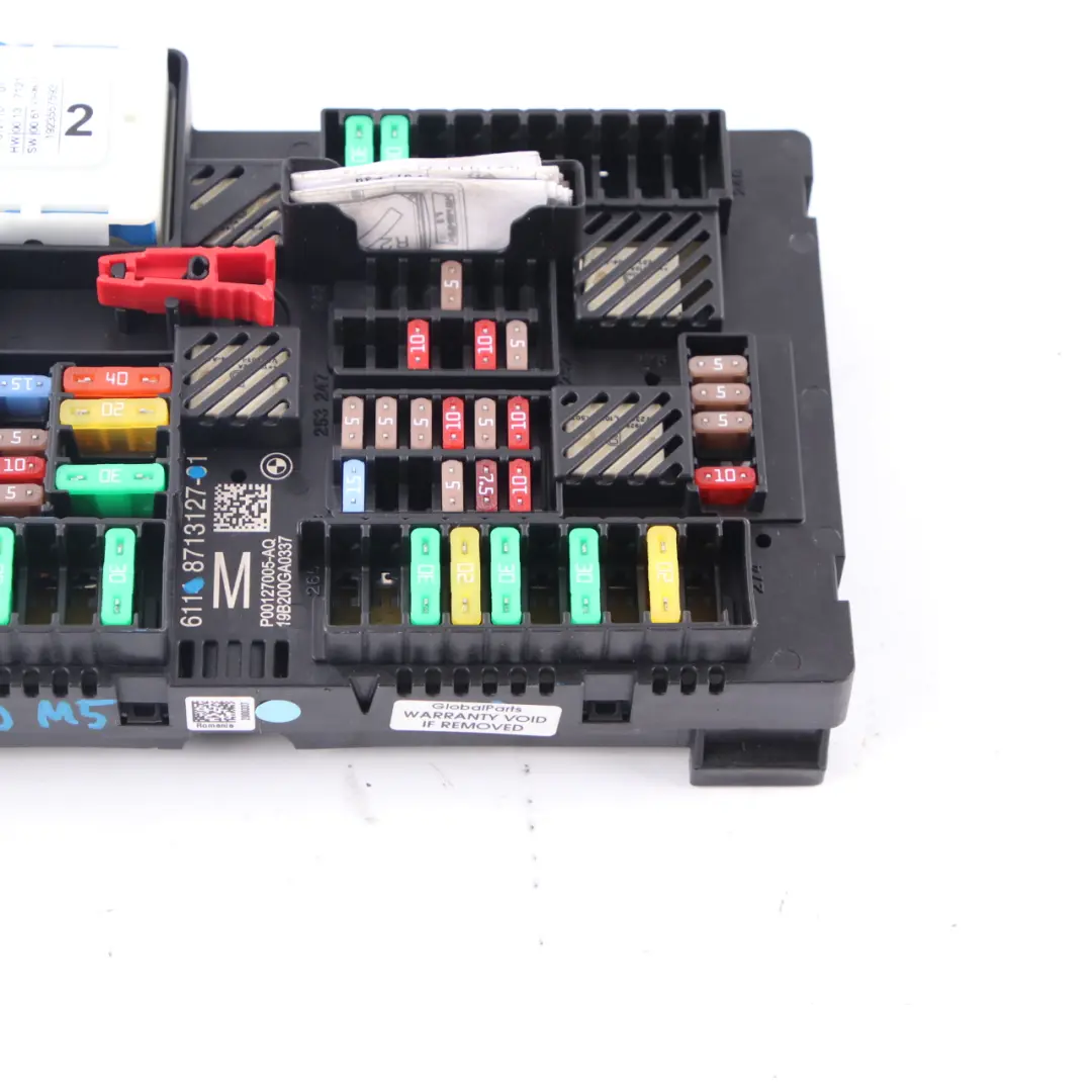BMW F90 M5 F91 M8 G30 Fuse Box Power Distribution Control Unit Box Rear - SKU 8713127 - Part number 8713127