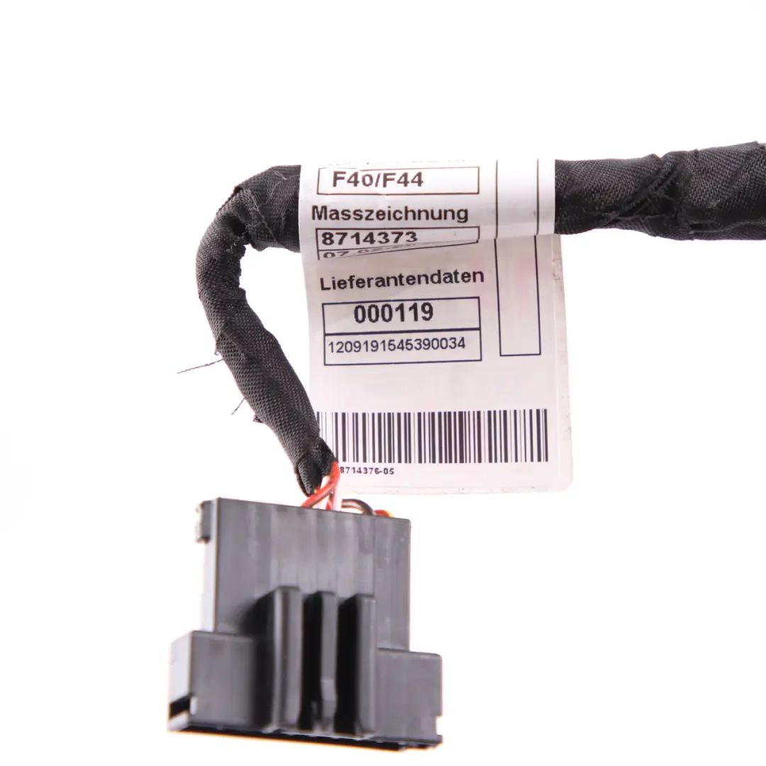 Door Wiring BMW F40 Cable Harness Loom Front Left N/S Passenger Side to with Part number 8714376 Door Wiring BMW F40 Cable Harness Loom Front Left N/S Passenger Side - SKU 8714376 - Part number 8714376