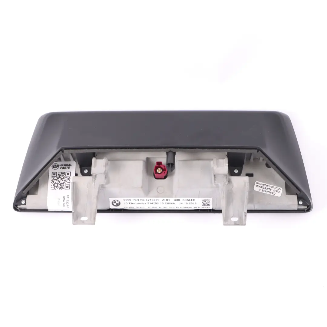 Moniteur de tableau de bord BMW G30 G31 Ecran central d'affichage 10,25" pour à propos du numéro de pièce 8715339 Moniteur de tableau de bord BMW G30 G31 Ecran central d'affichage 10,25" - SKU 8715339-1 - Numéro de pièce 8715339