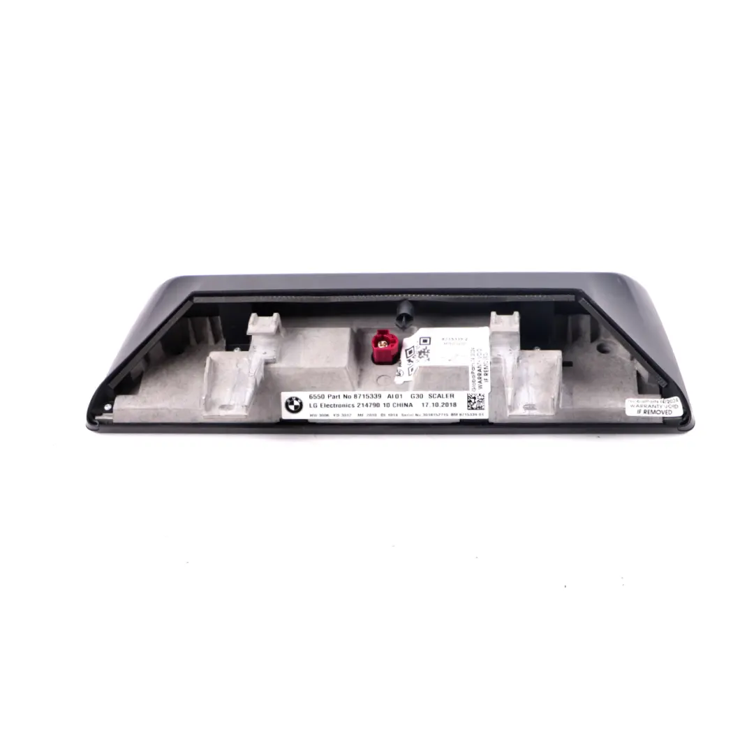  Dashboard Monitor BMW G30 G31 Onboard Central Display Screen 10,25" - SKU 8715339-2 - Part number 8715339