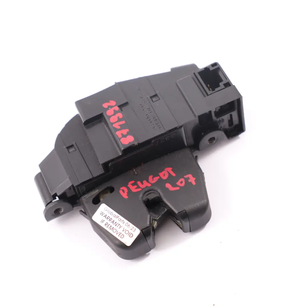 Peugeot 207 Kofferraumdeckel Schloss Kofferraum Riegel hinten 96660403980 - SKU 871992 - Teilenummer 871992