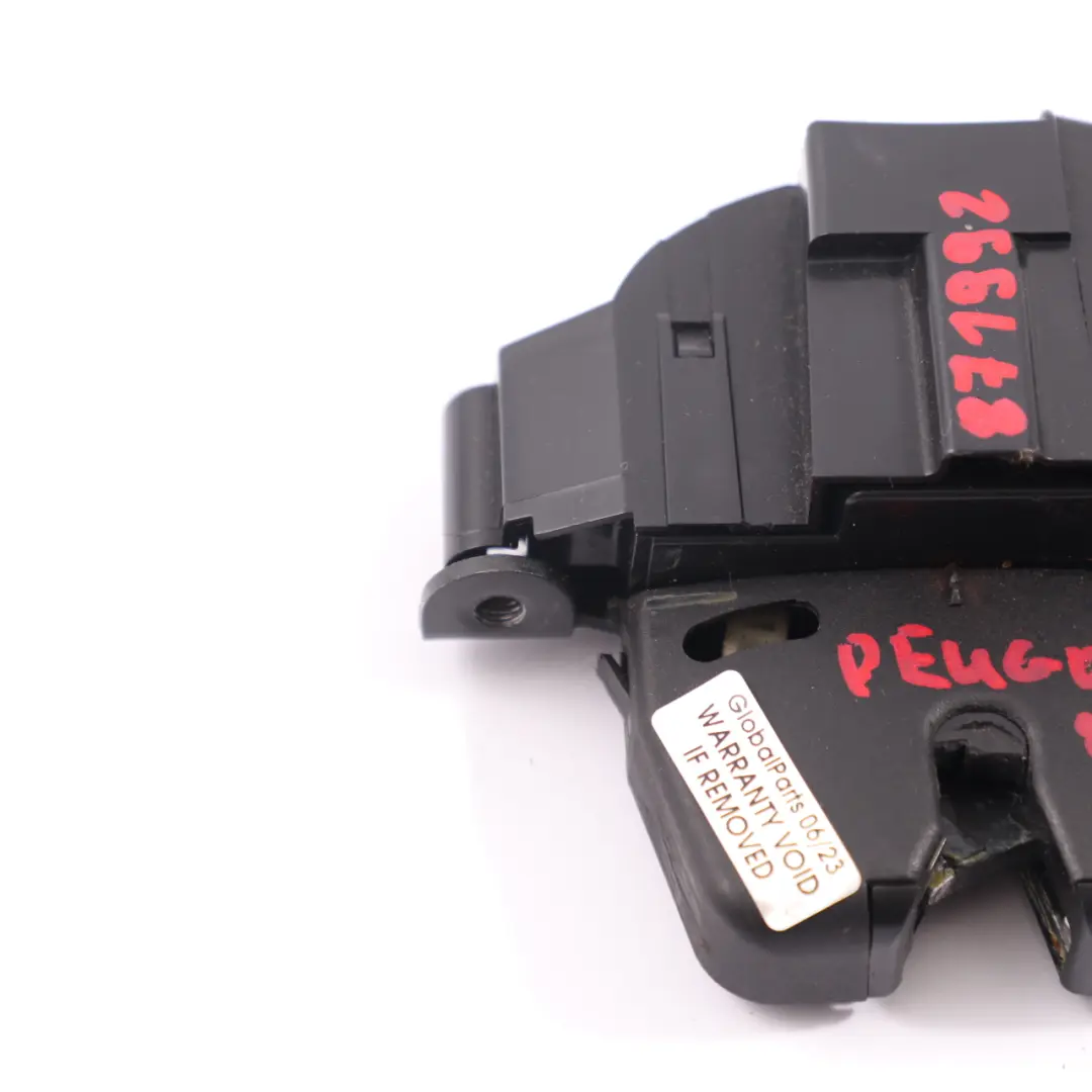 Peugeot 207 Kofferraumdeckel Schloss Kofferraum Riegel hinten 96660403980 - SKU 871992 - Teilenummer 871992