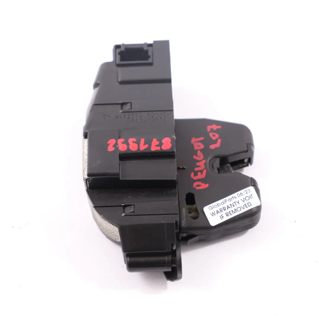 Peugeot 207 Trunk Lid Lock Boot Tailgate Latch Catch Rear 96660403980 - SKU 871992 - Part number 871992