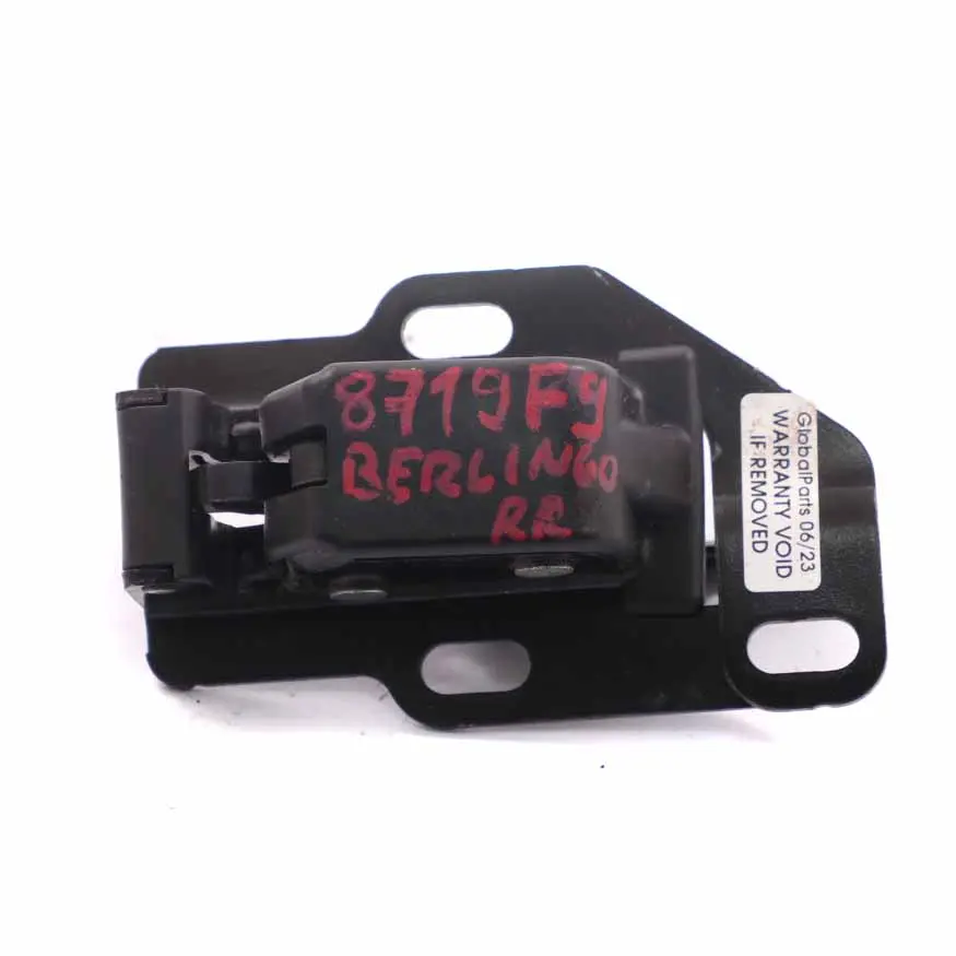 Serrure porte Citroen Berlingo Actionneur trappe arrière droite 8719F9