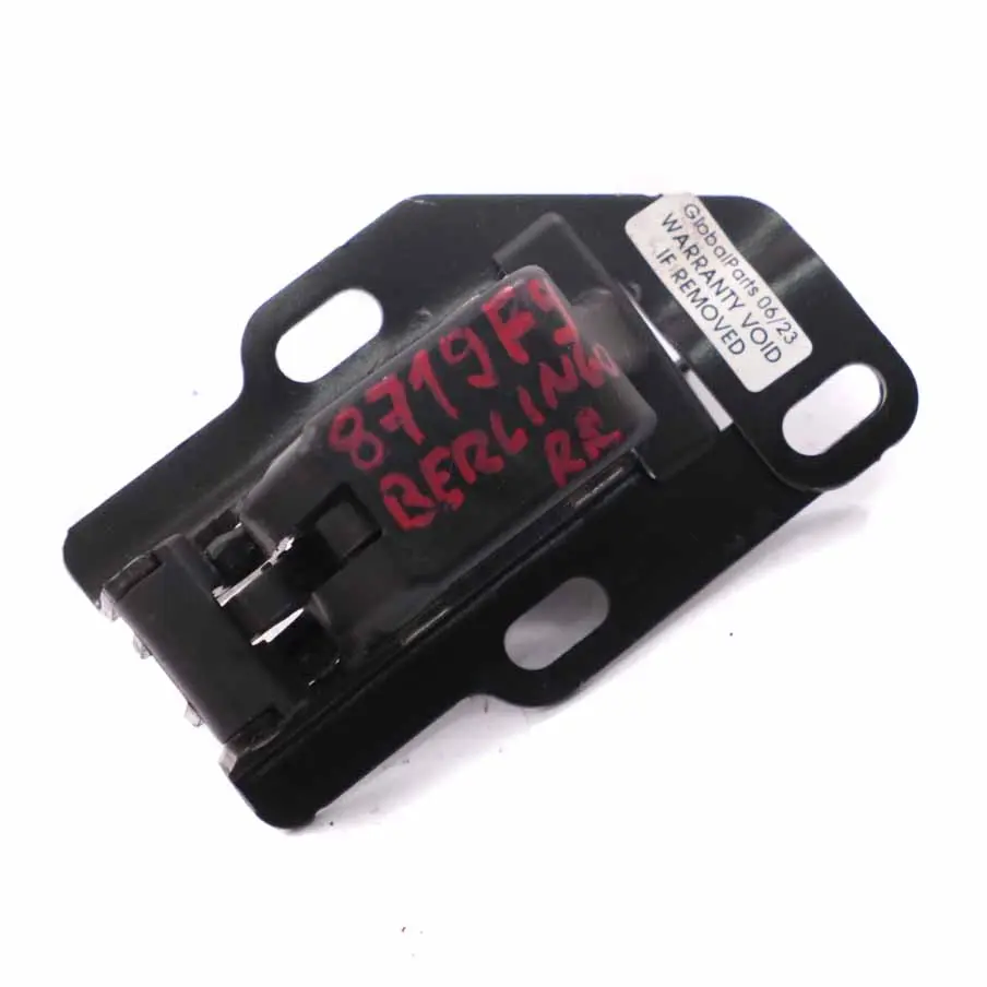 Cerradura Puerta Citroen Berlingo Trasera Derecha Actuador retención para con número de pieza 8719F9 Cerradura Puerta Citroen Berlingo Trasera Derecha Actuador retención - SKU 8719F9 - Número de pieza 8719F9