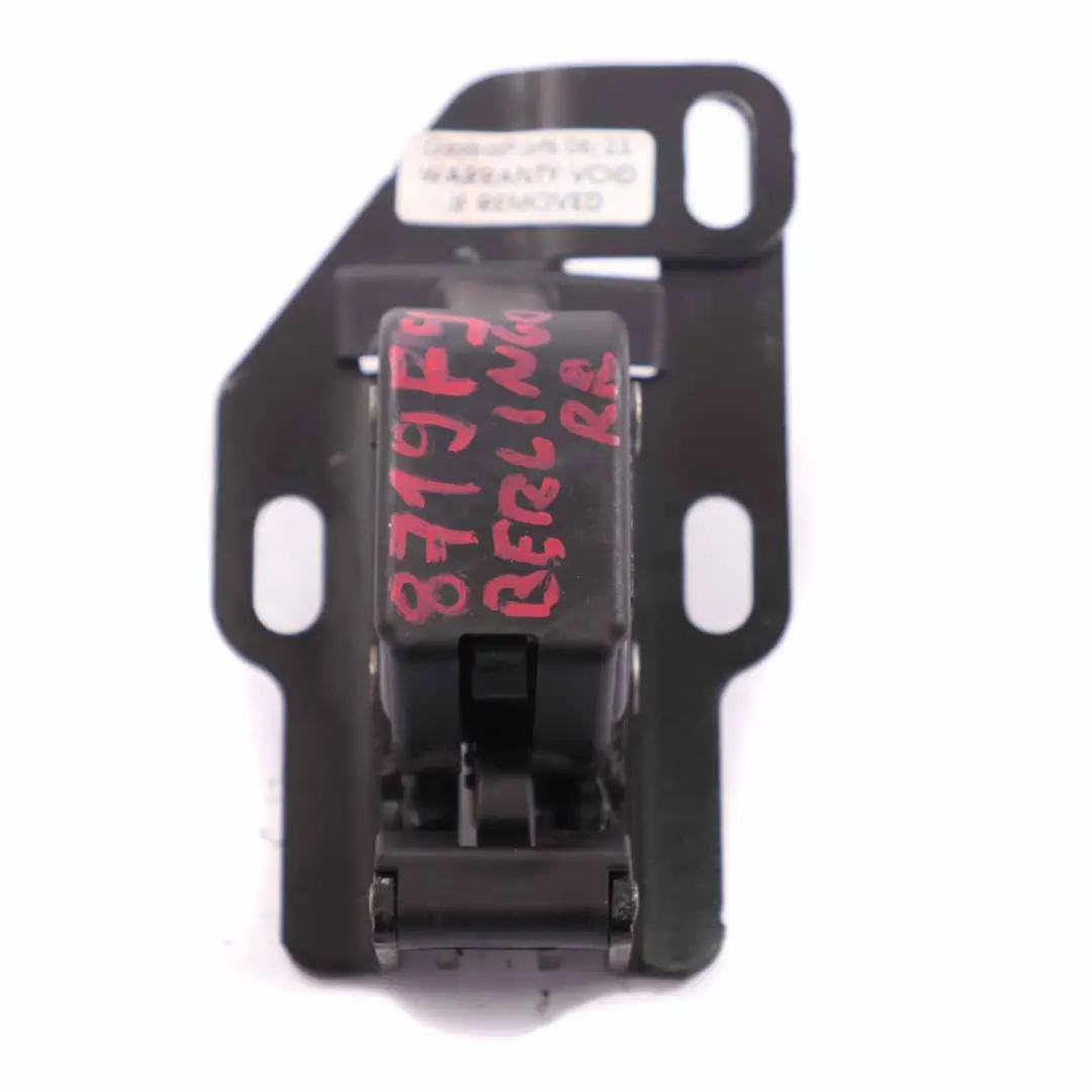 Door Lock Citroen Berlingo Peugeot Partner Rear Right O/S Catch Actuator to with Part number 8719F9 Door Lock Citroen Berlingo Peugeot Partner Rear Right O/S Catch Actuator - SKU 8719F9 - Part number 8719F9