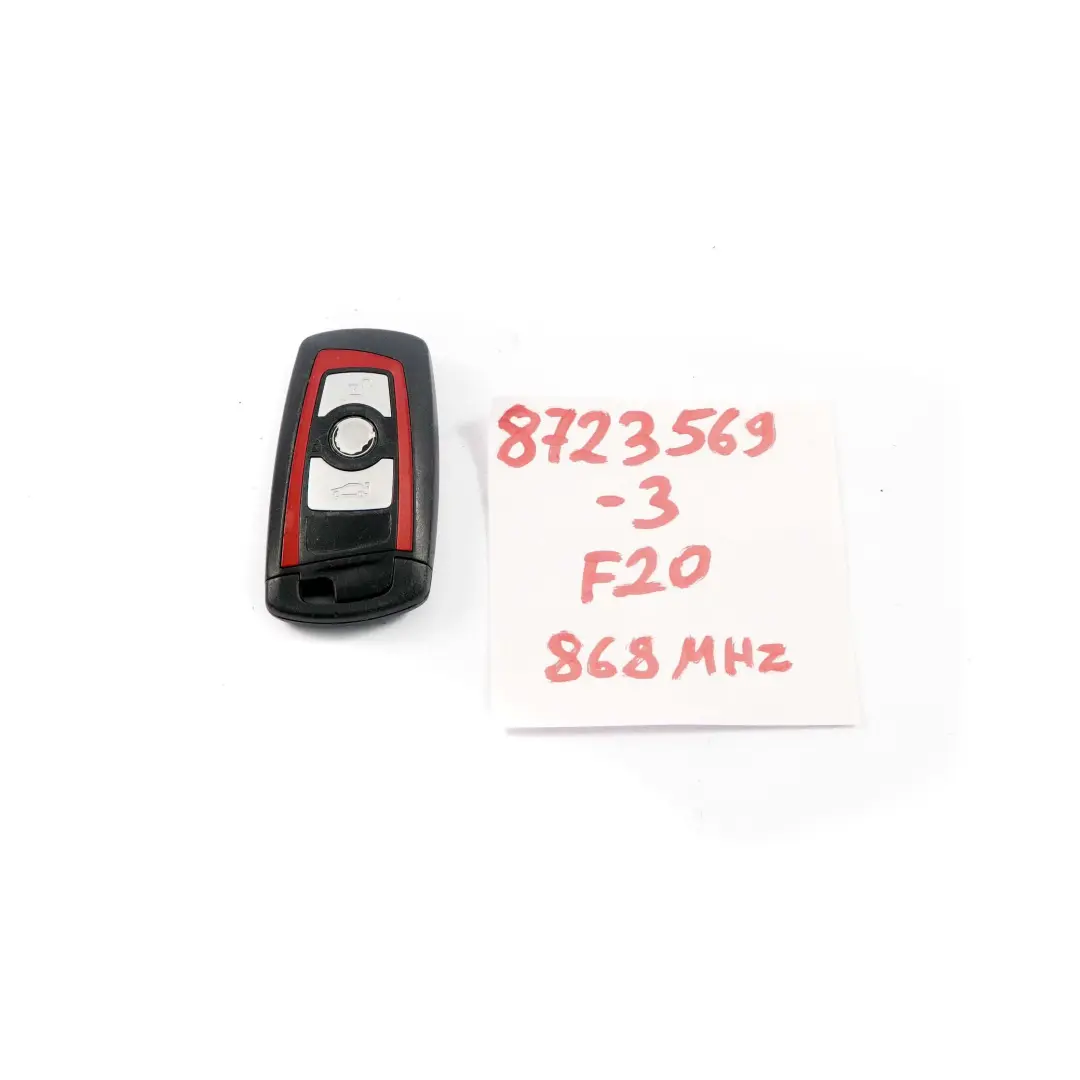 BMW F20 F21 F22 X3 F25 X4 F26 F30 F31 F32 Radio Pulsante Allarme Remoto 868 Mhz - SKU 8723569-3 - Numero di parte 8723569