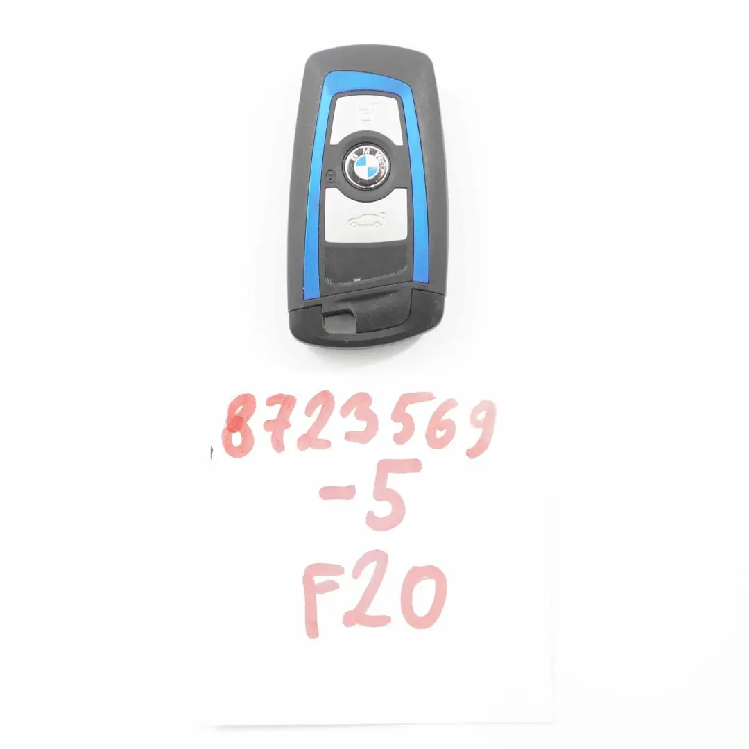  Chiave remota BMW F20 F21 F22 X3 F25 F30 F31 F32 Pulsante allarme radio 868 MHz - SKU 8723569-5 - Numero di parte 8723569