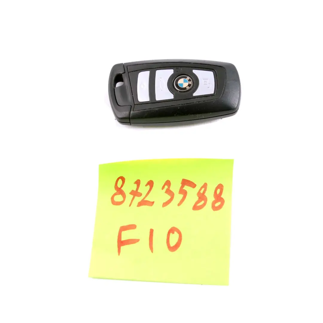 BMW 5 X3 Series F07 F10 F11 F25 Radio Remote Alarm Key Button 868 MHz - SKU 8723588 - Part number 8723588