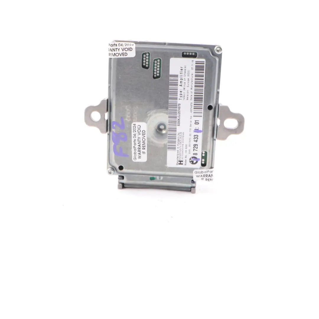  Amplificador BMW F82 F87 F80 F83 Active Sound Design Unidad De Control - SKU 8729433 - Número de pieza 8729433