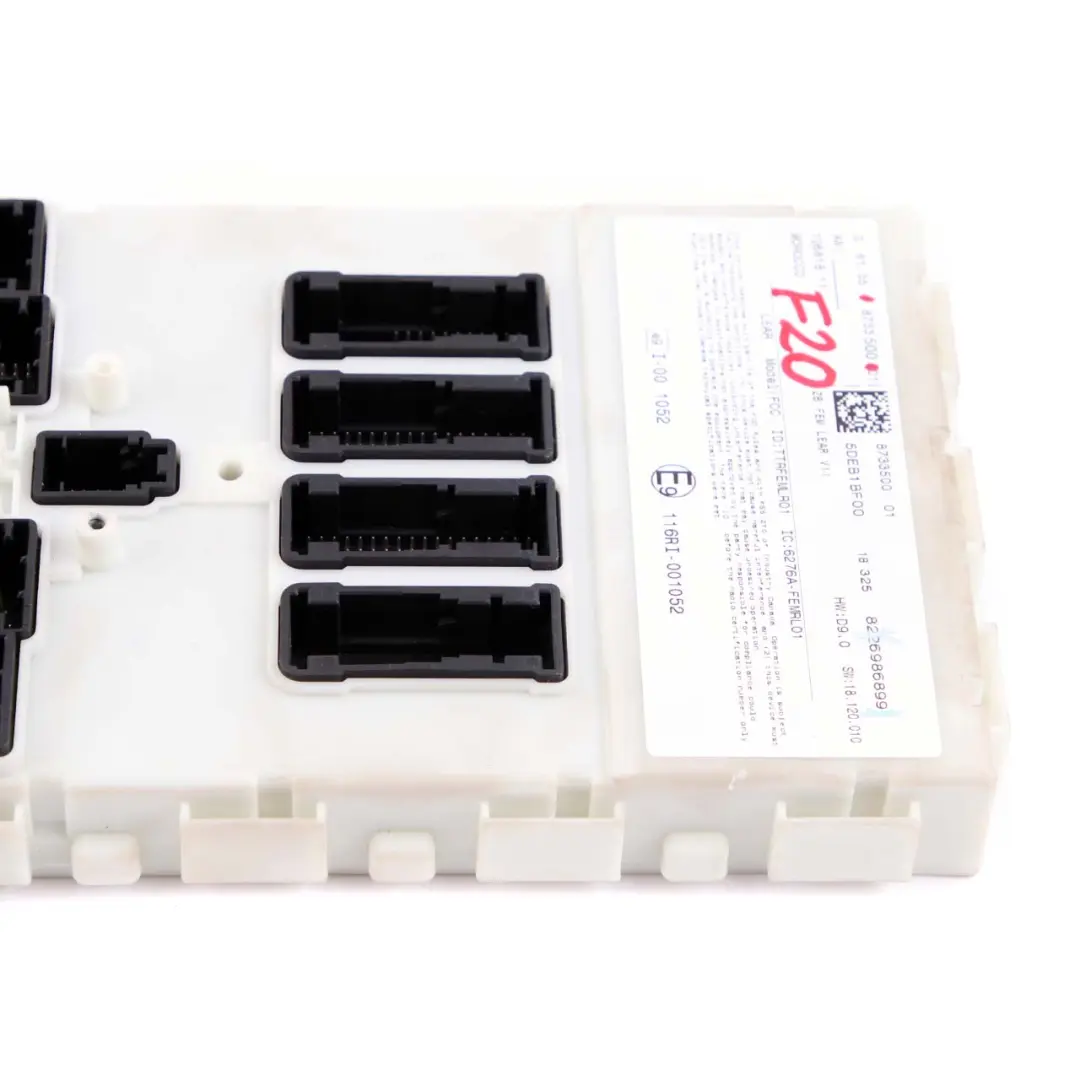 Front Electronic Module Control Unit FEM to BMW F20 F21 F22 F30 F31 F32 F36 with Part number 8733500 BMW F20 F21 F22 F30 F31 F32 F36 Front Electronic Module Control Unit FEM - SKU 8733500 - Part number 8733500