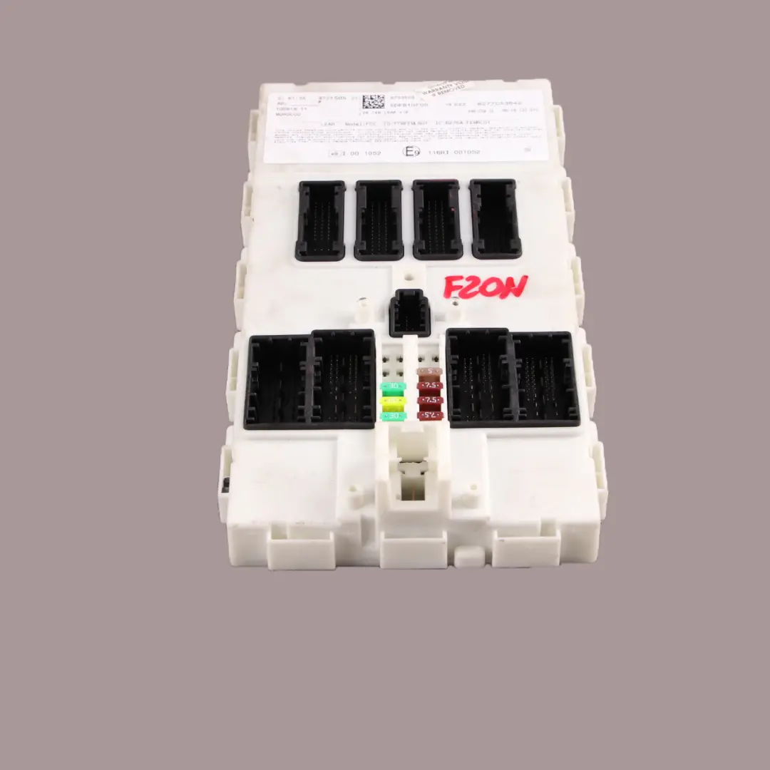 FEM Module BMW F20 F21 F22 F30 F32 ECU Control Unit Fuse Box to with Part number 8733505 FEM Module BMW F20 F21 F22 F30 F32 ECU Control Unit Fuse Box - SKU 8733505 - Part number 8733505