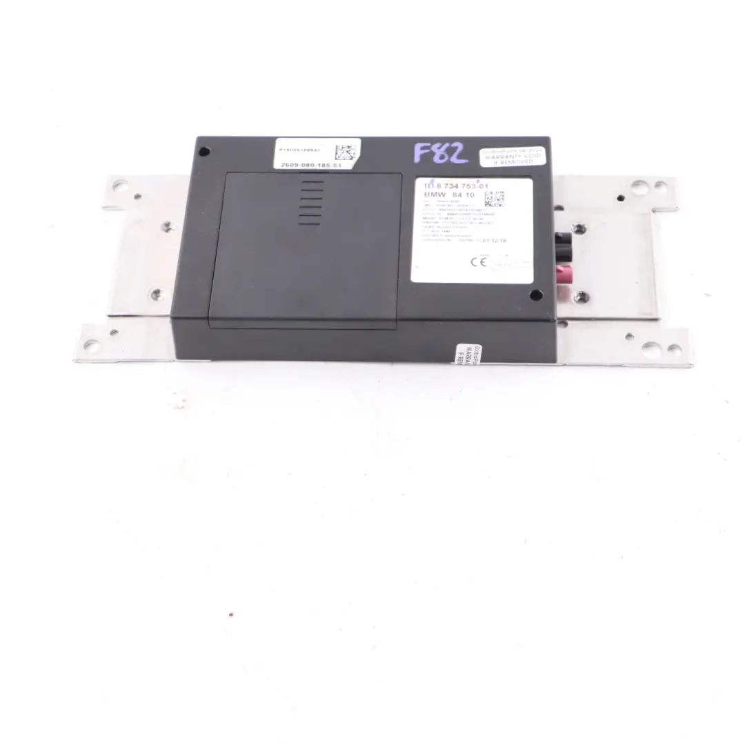 Communication Module BMW M4 F82 Telematic Bluetooth Control Unit to with Part number 8734753 Communication Module BMW M4 F82 Telematic Bluetooth Control Unit - SKU 8734753 - Part number 8734753