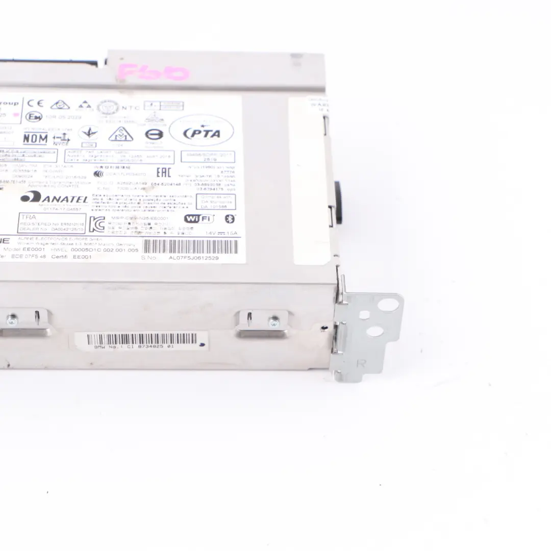 Basic Navigation BMW F20 F30 LCI Mini F56 F60 Radio Sat Nav Head Unit - SKU 8734825 - Part number 8734825