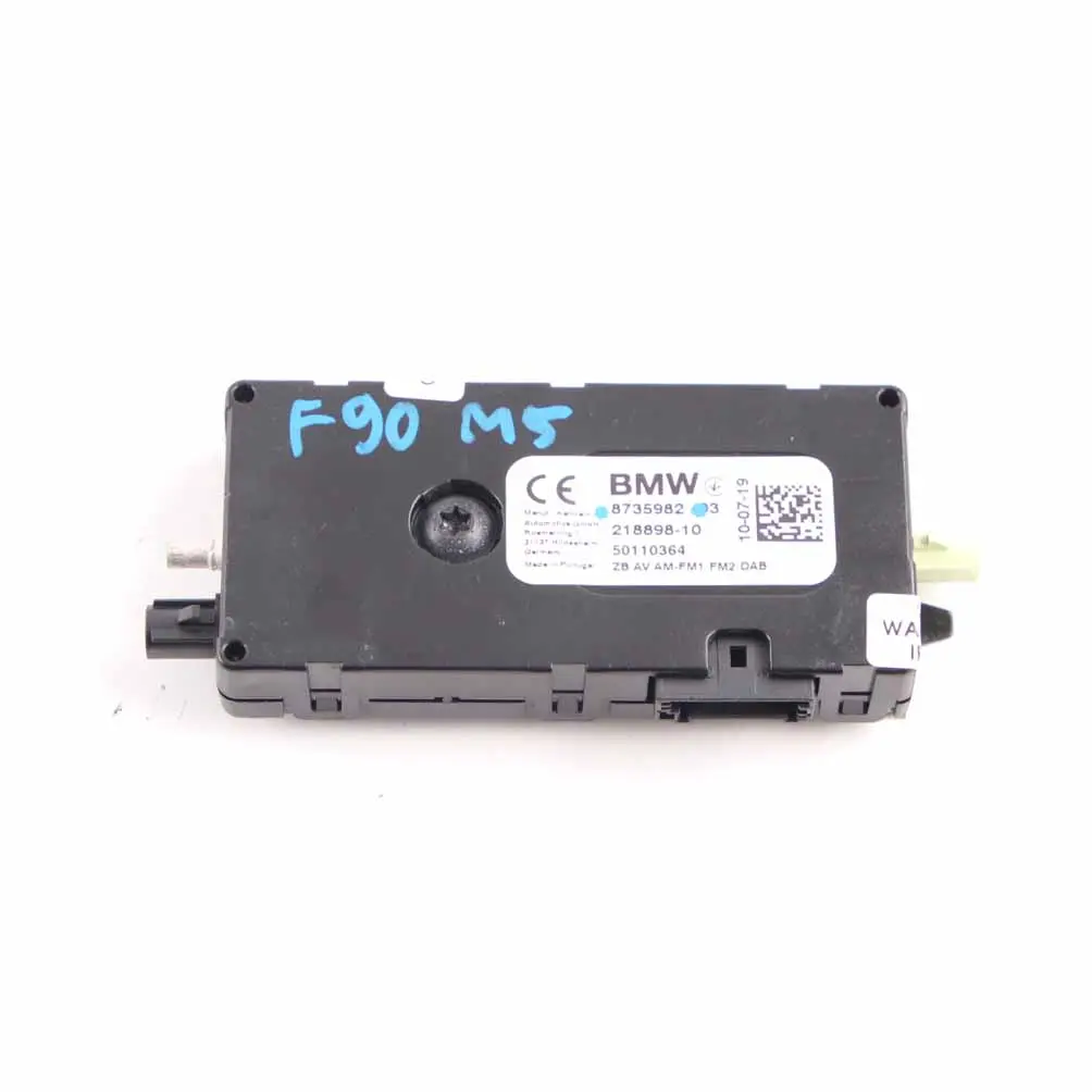 Antenna antenna amplificatore diversity per BMW G30 G31 F90 M5 G11 con numero di parte 8735982 BMW G30 G31 F90 M5 G11 Antenna antenna amplificatore diversity - SKU 8735982 - Numero di parte 8735982