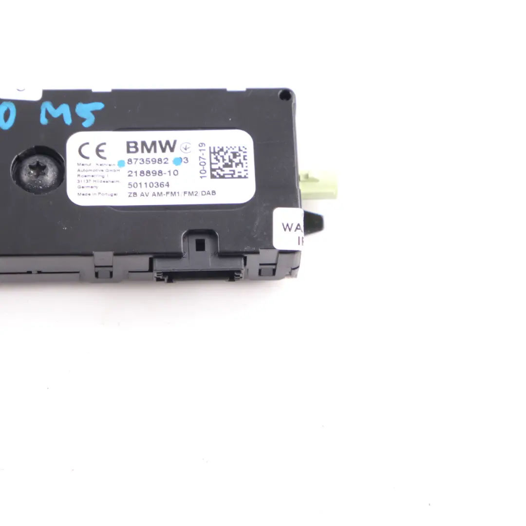 Antenna antenna amplificatore diversity per BMW G30 G31 F90 M5 G11 con numero di parte 8735982 BMW G30 G31 F90 M5 G11 Antenna antenna amplificatore diversity - SKU 8735982 - Numero di parte 8735982