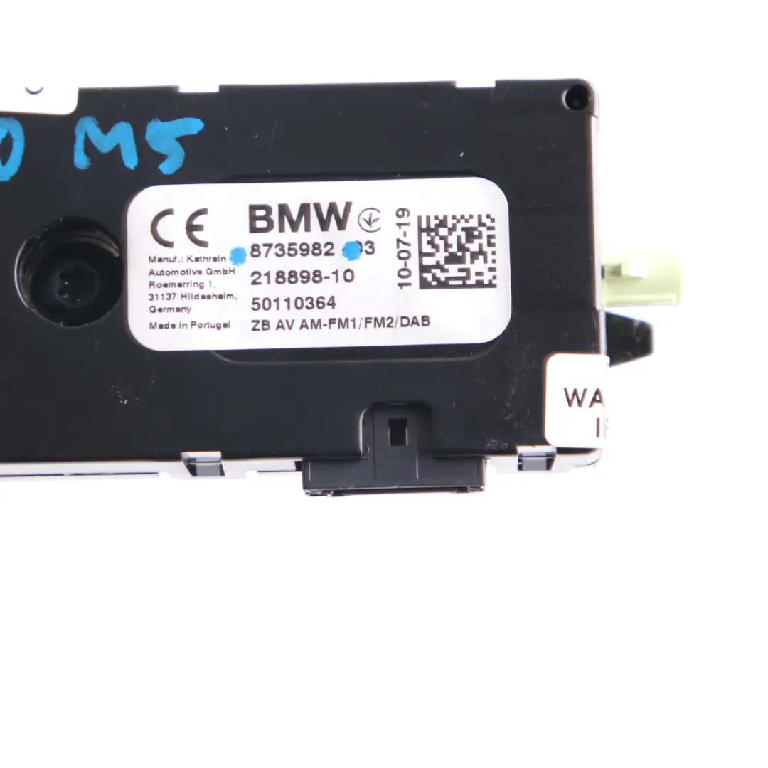 BMW G30 G31 F90 M5 G11 Antenna Aerial Diversity Amplifier Unit - SKU 8735982 - Part number 8735982