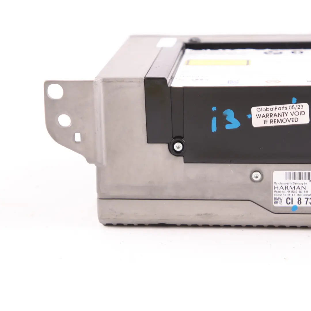  Head Unit BMW i3 i8 Mini F54 Navigation Sat Nav DAB High Control Module - SKU 8736166 - Part number 8736166