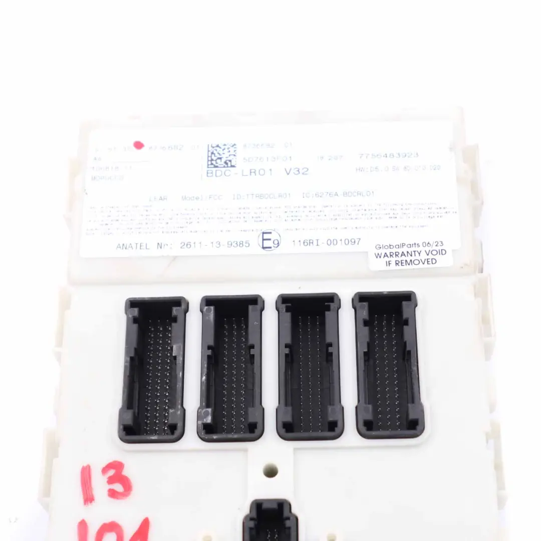 Körperbereich Komfort Steuergerät BDC Modul ECU für BMW i3 I01 mit Teilenummer 8736682 BMW i3 I01 Körperbereich Komfort Steuergerät BDC Modul ECU - SKU 8736682 - Teilenummer 8736682