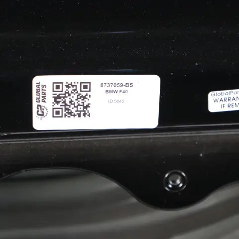 BMW F40 Front Left Door N/S Black Saphire Metallic - 475 - SKU 8737059-BS - Part number 8737059