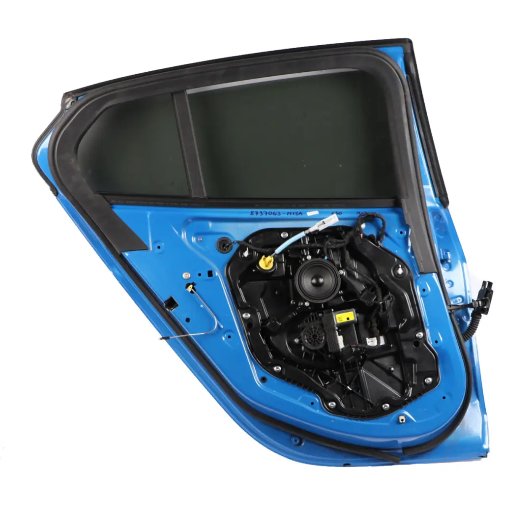 BMW F40 Rear Left Door N/S Misano Blue Metallic - C1D - SKU 8737063-MISA - Part number 8737063
