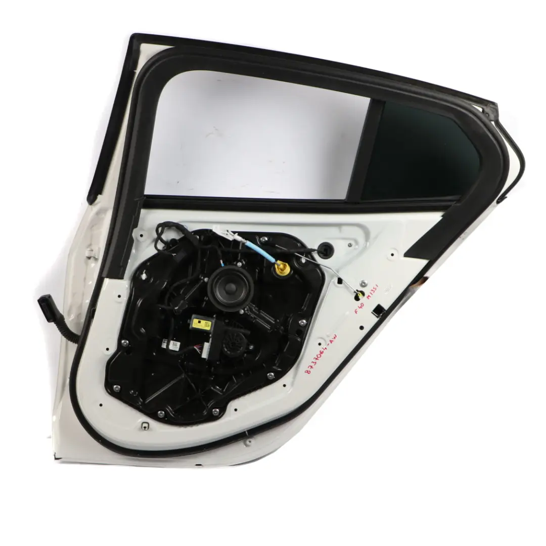 Right Door O/S Alpinweiss 3 Alpine White - 300 to BMW F40 Rear with Part number 8737064 BMW F40 Rear Right Door O/S Alpinweiss 3 Alpine White - 300 - SKU 8737064-AW - Part number 8737064
