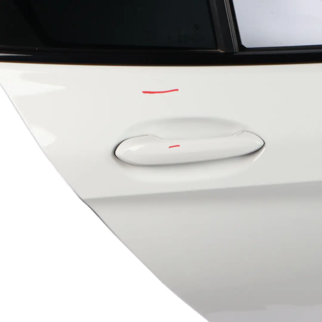Right Door O/S Alpinweiss 3 Alpine White - 300 to BMW F40 Rear with Part number 8737064 BMW F40 Rear Right Door O/S Alpinweiss 3 Alpine White - 300 - SKU 8737064-AW - Part number 8737064