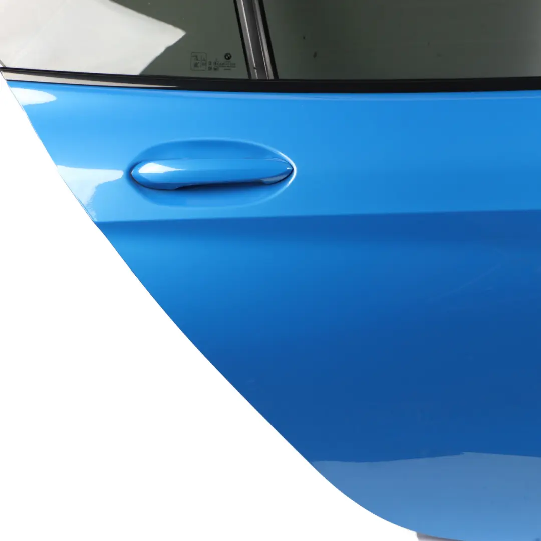 Right Door O/S Misano Blue Metallic - C1D to BMW F40 Rear with Part number 8737064 BMW F40 Rear Right Door O/S Misano Blue Metallic - C1D - SKU 8737064-MISA - Part number 8737064