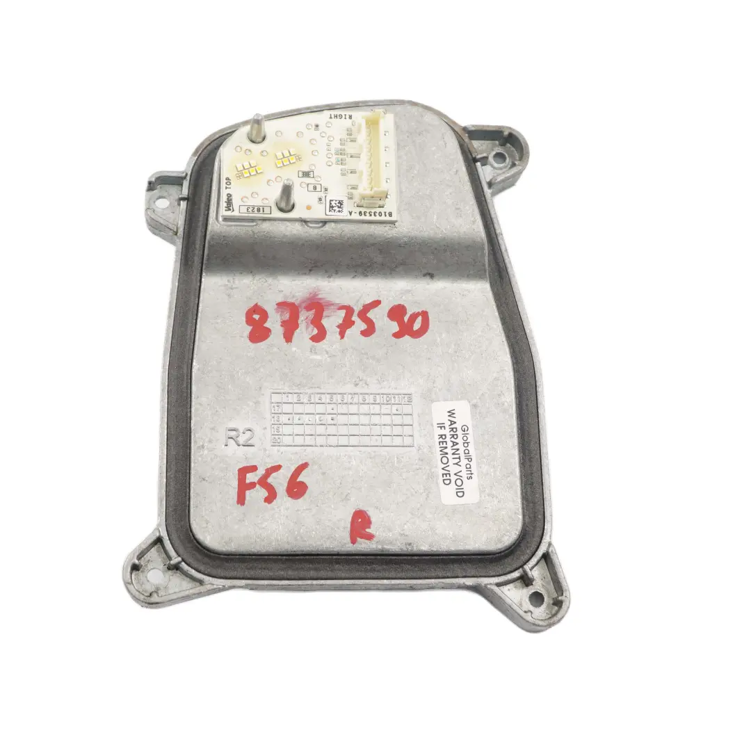 Headlight Module Mini Cooper F55 F56 F57 Daytime LED Unit Right O/S  - SKU 8737590 - Part number 8737590
