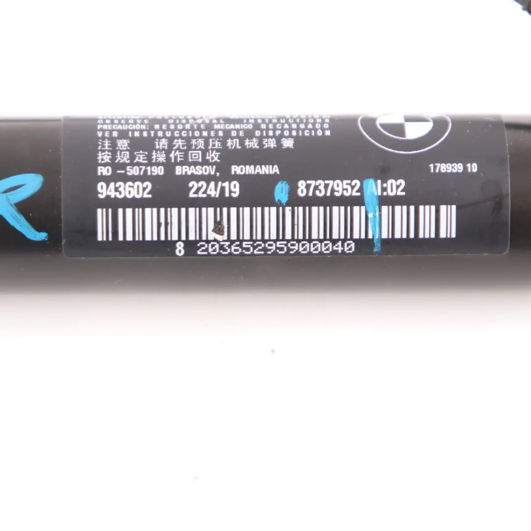 Spindle Drive BMW F90 G30 Rear Right O/S Tailgate Boot Automatic Trunk to with Part number 8737952 Spindle Drive BMW F90 G30 Rear Right O/S Tailgate Boot Automatic Trunk - SKU 8737952 - Part number 8737952