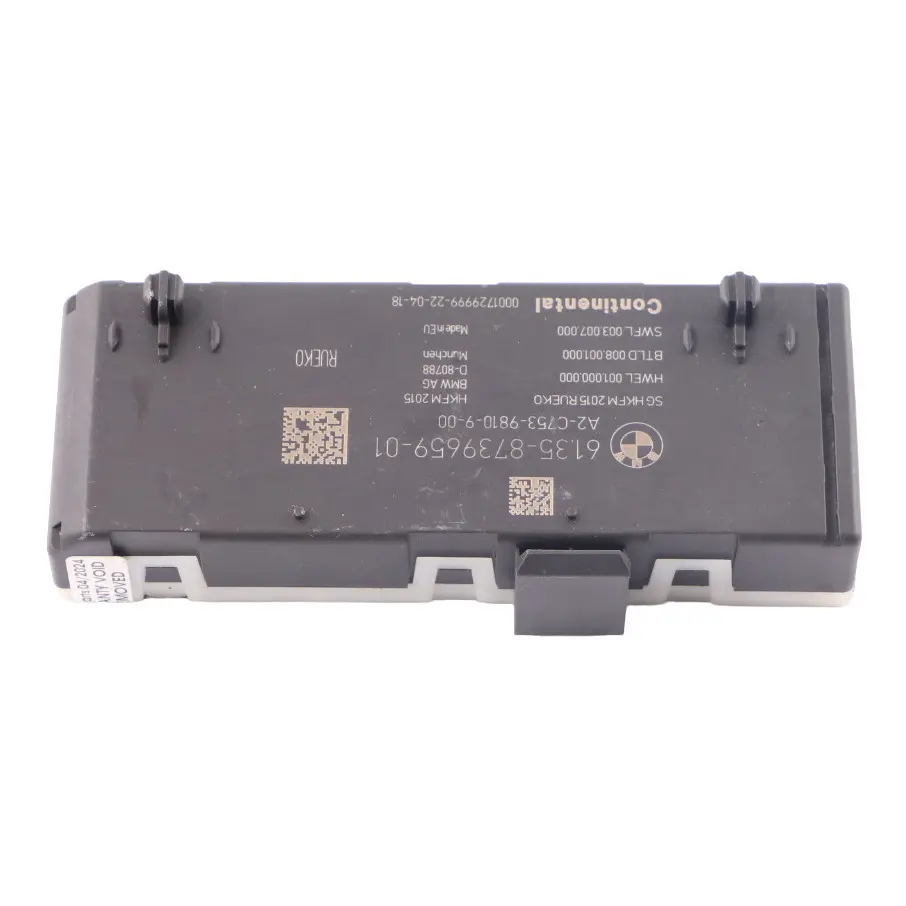 Modulo Controllo Portellone per BMW X5 F15 F31 X2 F39 F45 Mini F60 con numero di parte 8739659 BMW X5 F15 F31 X2 F39 F45 Mini F60 Modulo Controllo Portellone - SKU 8739659 - Numero di parte 8739659
