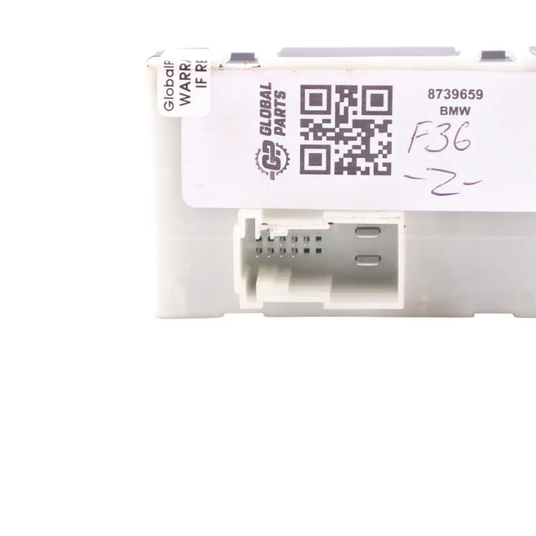 Control Module BMW X5 F15 F31 X2 F39 F45 Mini F60 Boot Trunk to Tailgate with Part number 8739659 Tailgate Control Module BMW X5 F15 F31 X2 F39 F45 Mini F60 Boot Trunk - SKU 8739659 - Part number 8739659