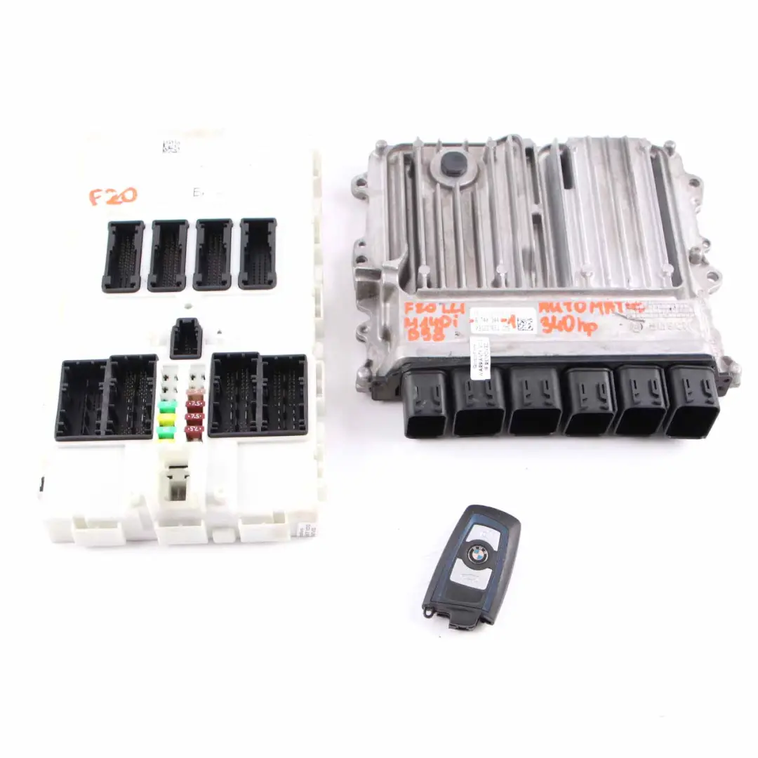 M140i M240i B58 340HP Engine ECU KIT DME FEM + Key to BMW F20 F21 LCI F22 with Part number 8740344 BMW F20 F21 LCI F22 M140i M240i B58 340HP Engine ECU KIT DME FEM + Key - SKU 8740344-1 - Part number 8740344