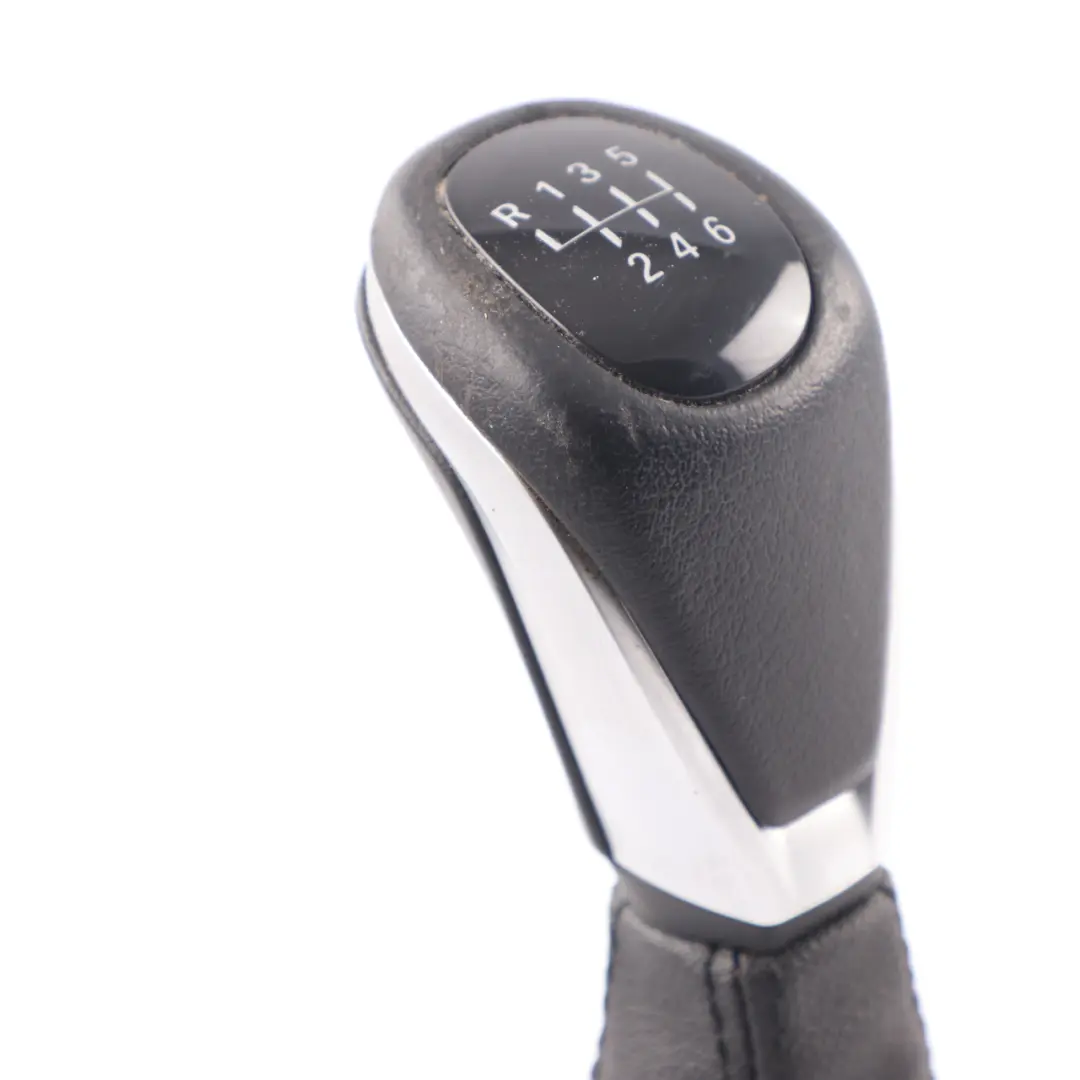 BMW F40 F44 Gear Shift Knob Leather Gaiter 6 Speed Perlglanz Chrom - SKU 8740425 - Part number 8740425