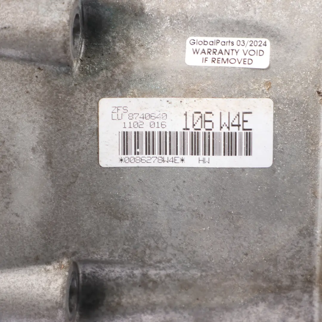 Gearbox BMW G30 G31 530d G32 GT 630d B57 GA8HP75Z WARRANTY to Automatic with Part number 8740640 Automatic Gearbox BMW G30 G31 530d G32 GT 630d B57 GA8HP75Z WARRANTY - SKU 8740640 - Part number 8740640