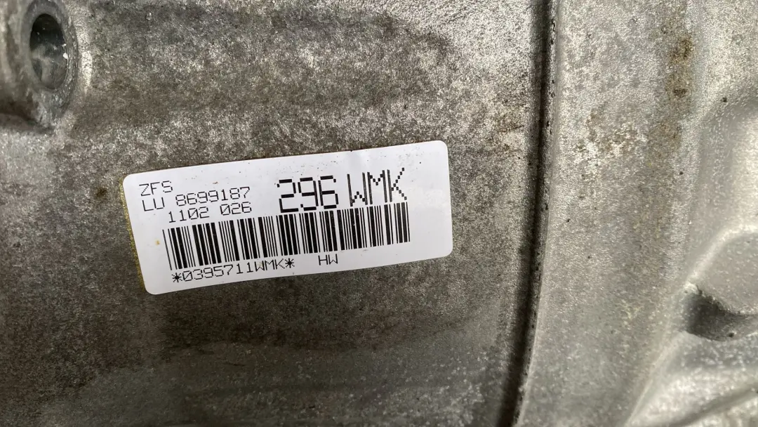 Gearbox BMW G30 G31 530dX G32 630dX B57 GA8HP75X WARRANTY to Automatic with Part number 8744940 Automatic Gearbox BMW G30 G31 530dX G32 630dX B57 GA8HP75X WARRANTY - SKU 8744940 - Part number 8744940