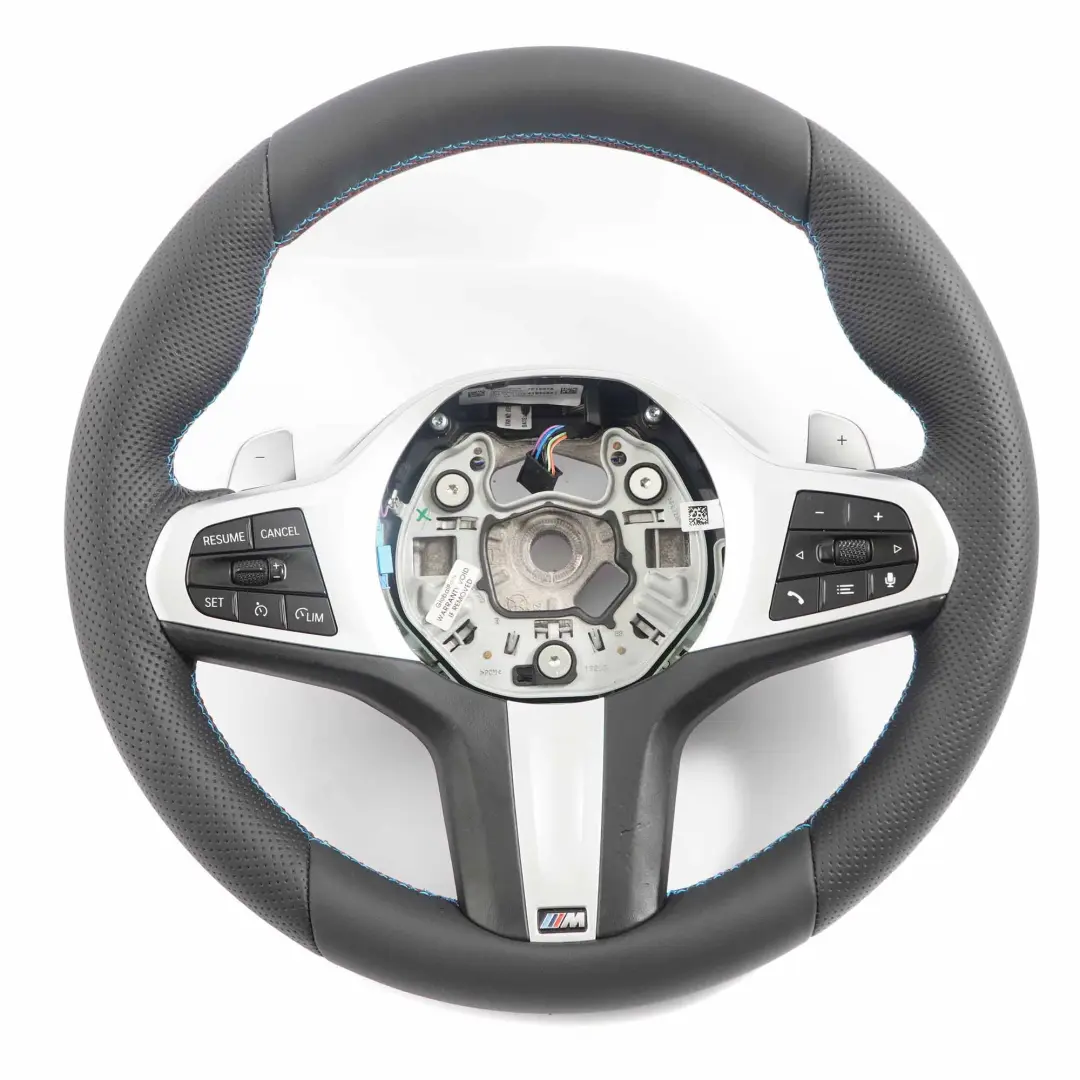 Steering Wheel BMW F40 G20 G21 Z4 G29 NEW Black Leather Paddle Shift to M Sport with Part number 8746690 M Sport Steering Wheel BMW F40 G20 G21 Z4 G29 NEW Black Leather Paddle Shift - SKU 8746690-1 - Part number 8746690