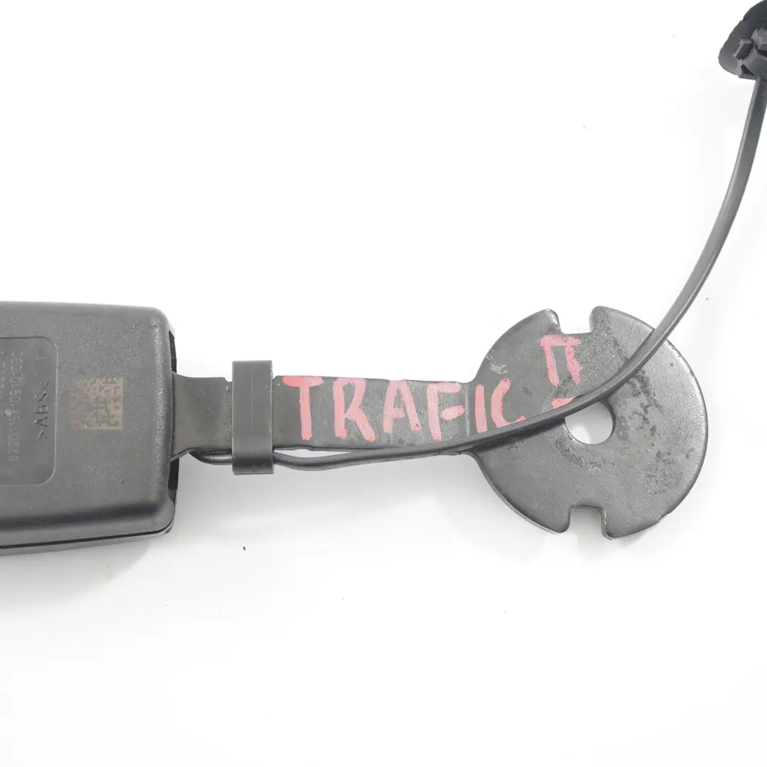  Fibbia cintura sicurezza Renault Trafic 3 Vivaro B Chiusura anteriore - SKU 878161439R - Numero di parte 878161439R