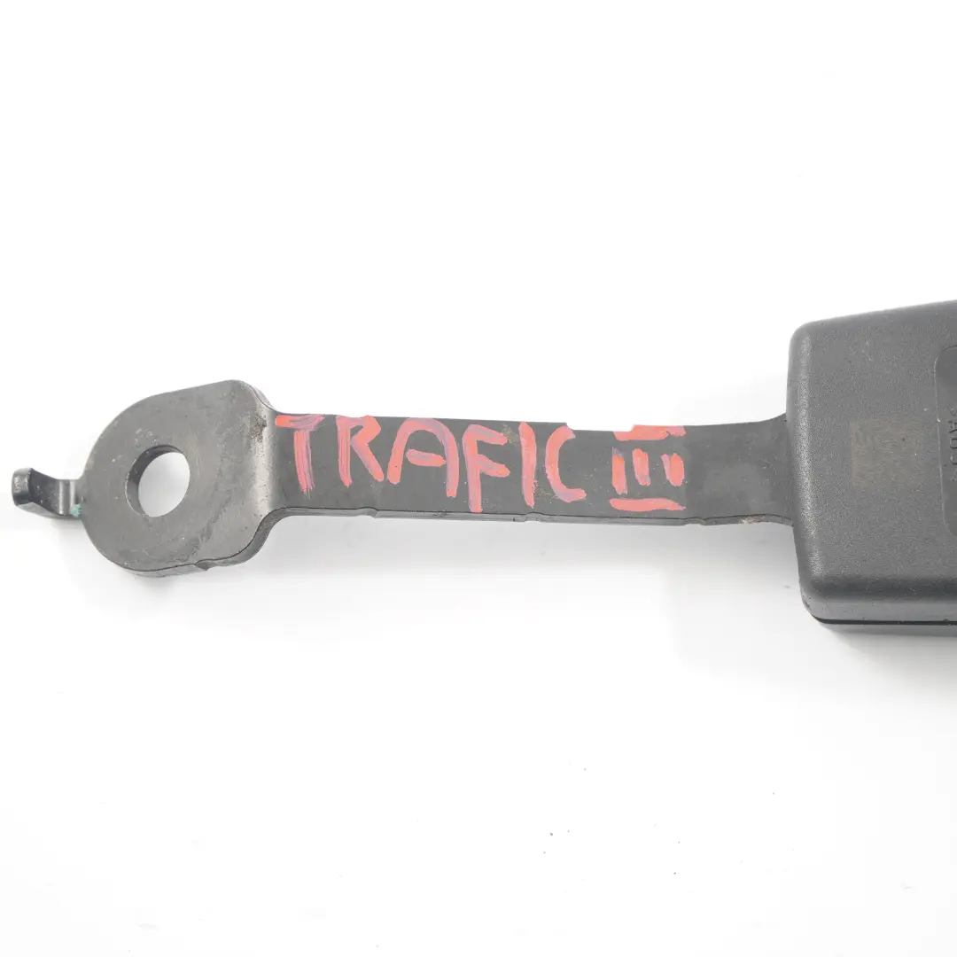 Boucle ceinture Renault Trafic 3 Opel Vivaro B Loquet avant gauche pour à propos du numéro de pièce 878169745R Boucle ceinture Renault Trafic 3 Opel Vivaro B Loquet avant gauche - SKU 878169745R - Numéro de pièce 878169745R