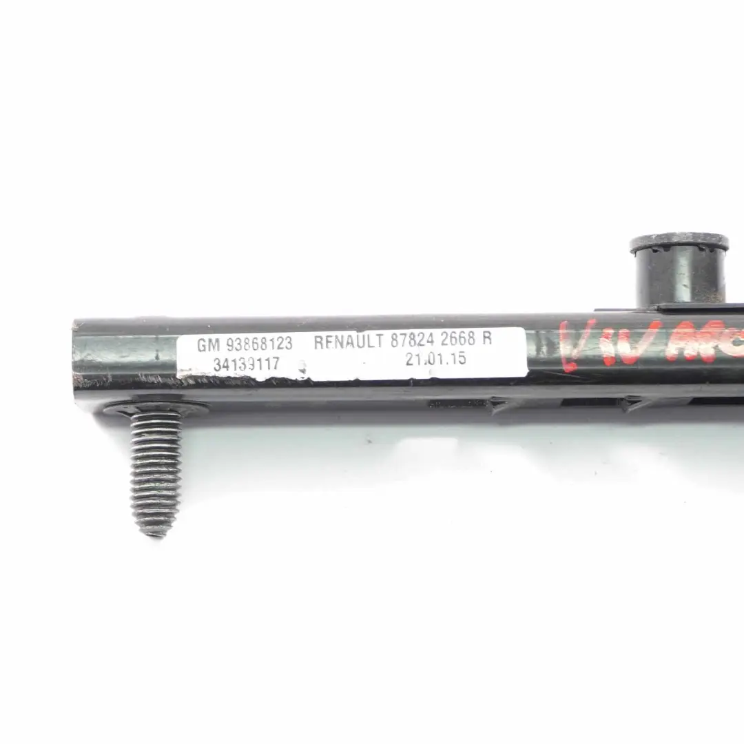 Ajustador altura cinturón seguridad para Renault Trafic 3 Opel Vivaro B con número de pieza 878242668R Renault Trafic 3 Opel Vivaro B Ajustador altura cinturón seguridad - SKU 878242668R - Número de pieza 878242668R