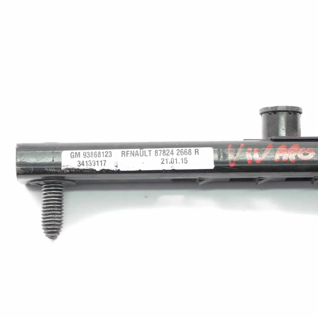 Ajustador altura cinturón seguridad para Renault Trafic 3 Opel Vivaro B con número de pieza 878242668R Renault Trafic 3 Opel Vivaro B Ajustador altura cinturón seguridad - SKU 878242668R - Número de pieza 878242668R