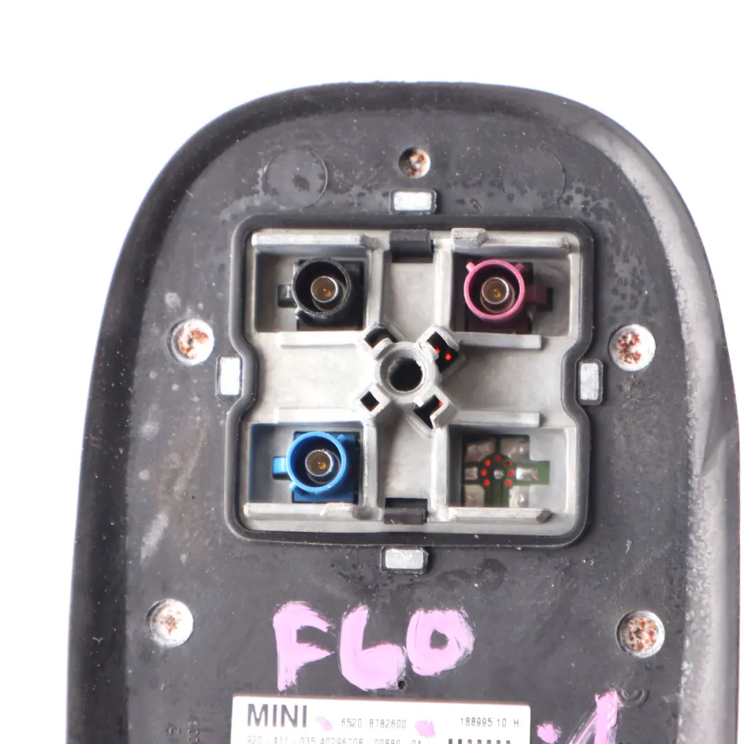 Roof Antenna Aerial Illuminated Shark Fin Unit to Mini Cooper F54 F60 with Part number 8782600 Mini Cooper F54 F60 Roof Antenna Aerial Illuminated Shark Fin Unit - SKU 8782600-1 - Part number 8782600