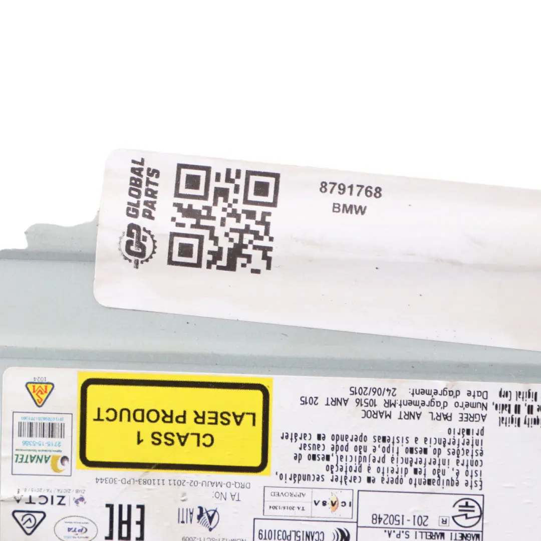 Basic Navigation BMW F20 F30 F32 Mini F56 F60 Radio Sat Nav Head Unit to with Part number 8791768 Basic Navigation BMW F20 F30 F32 Mini F56 F60 Radio Sat Nav Head Unit - SKU 8791768 - Part number 8791768