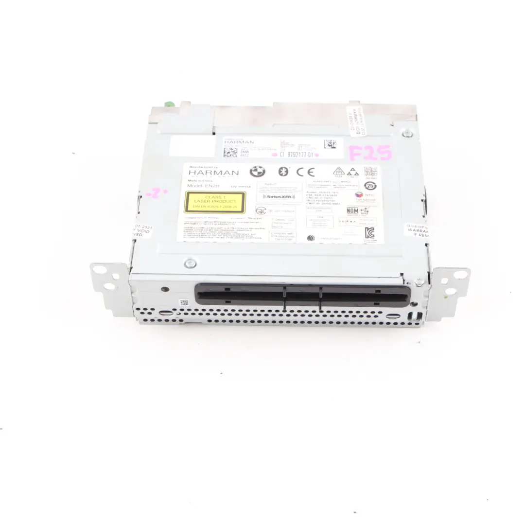 Radio Player BMW F25 F26 GPS DAB Bluetooth Head Unit Audio Player to with Part number 8792177 Radio Player BMW F25 F26 GPS DAB Bluetooth Head Unit Audio Player - SKU 8792177 - Part number 8792177