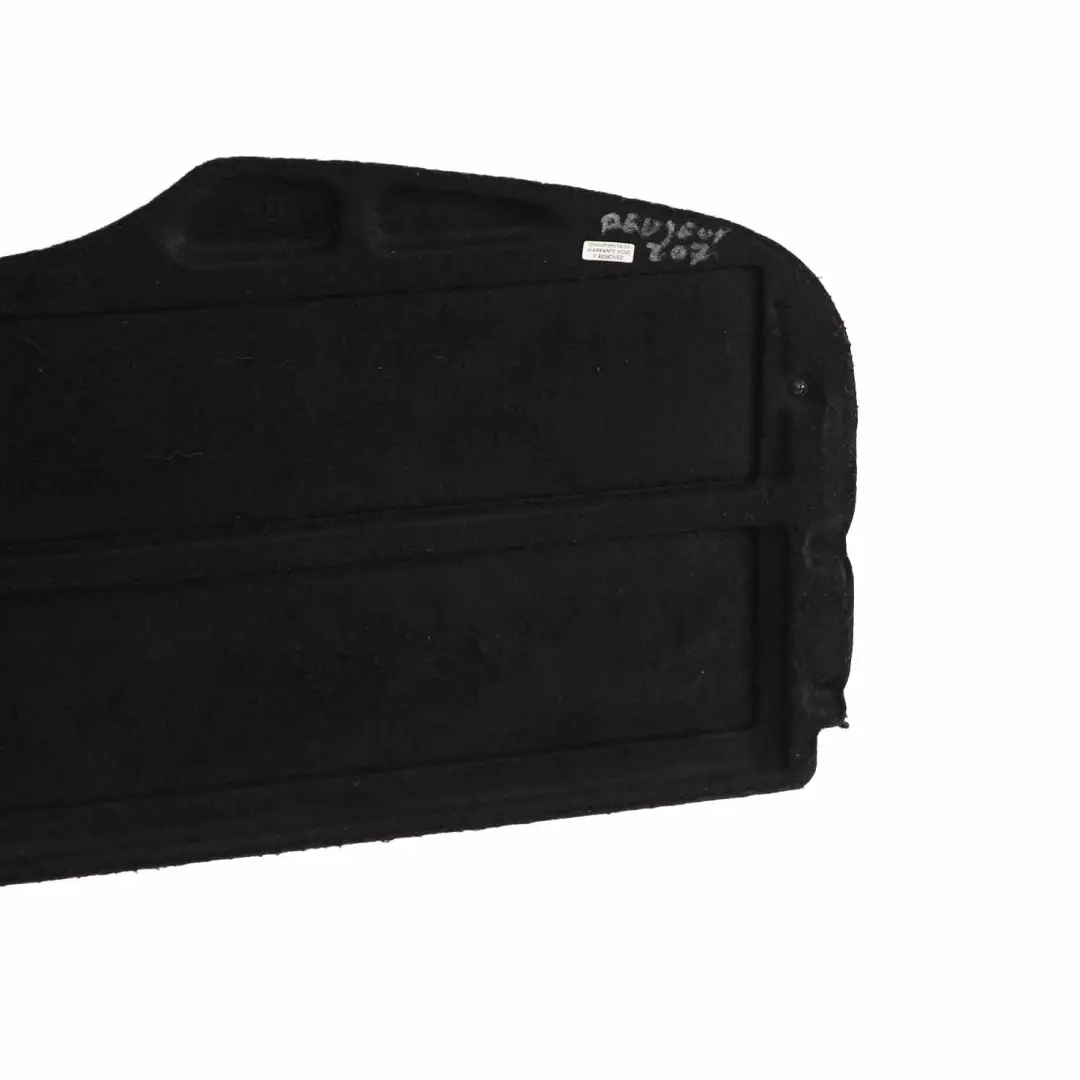 Cache Colis Fenêtre Arrière Coffre Coffre Chargement Noir pour Peugeot 207 à propos du numéro de pièce 8794 RX Peugeot 207 Cache Colis Fenêtre Arrière Coffre Coffre Chargement Noir - SKU 8794RX - Numéro de pièce 8794 RX