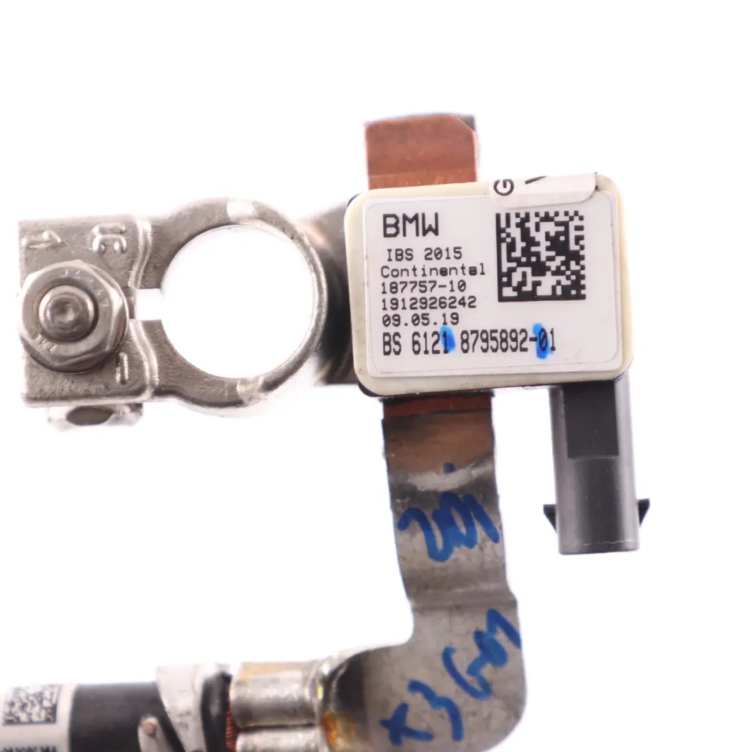 Battery Cable BMW X3 G01 Rear Trunk Battery Negative Lead Wire IBS - SKU 8795892 - Part number 8795892