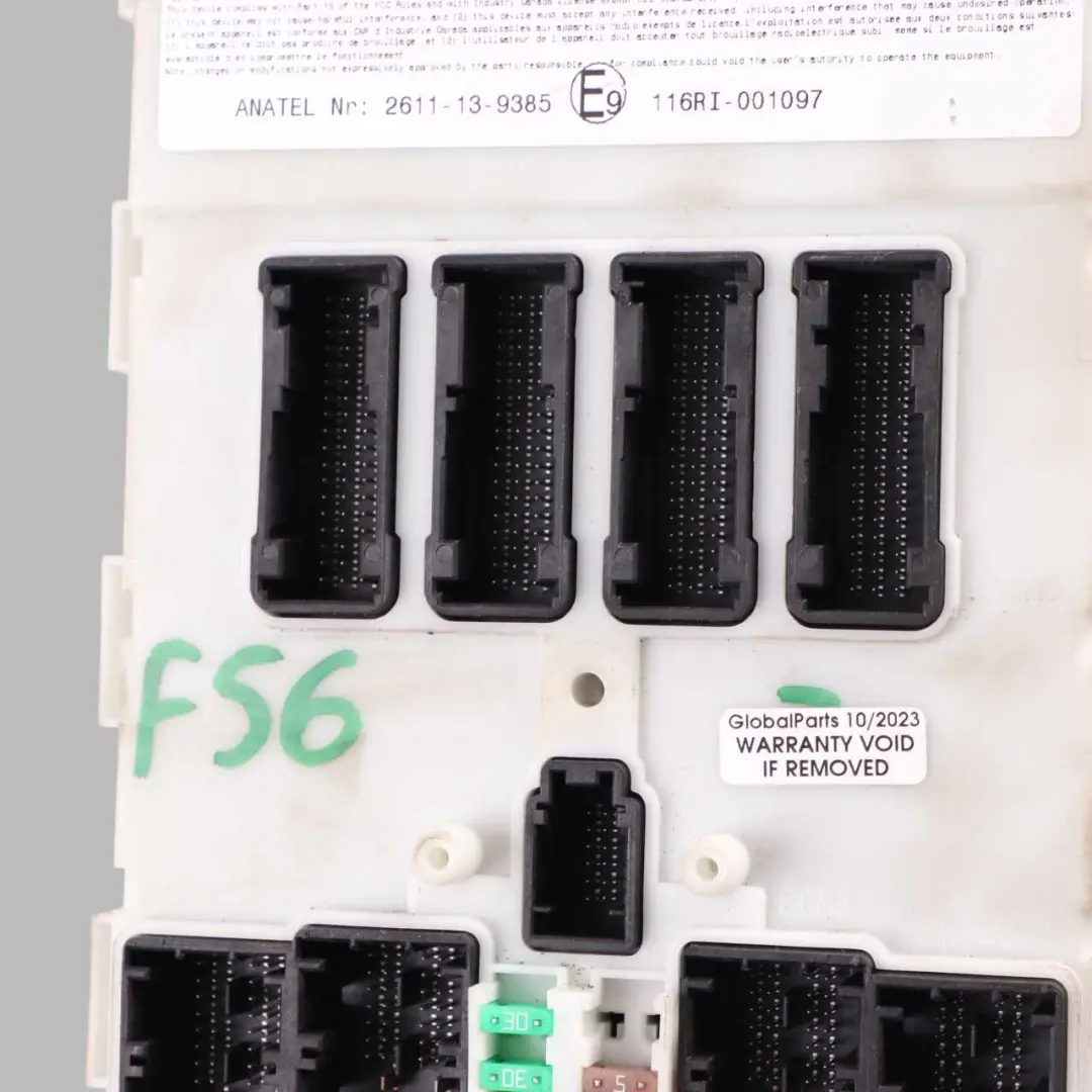 ECU Body Domain Controller BDC Module to Mini Cooper One F54 F55 F56 F60 with Part number 8796099 Mini Cooper One F54 F55 F56 F60 ECU Body Domain Controller BDC Module - SKU 8796099 - Part number 8796099