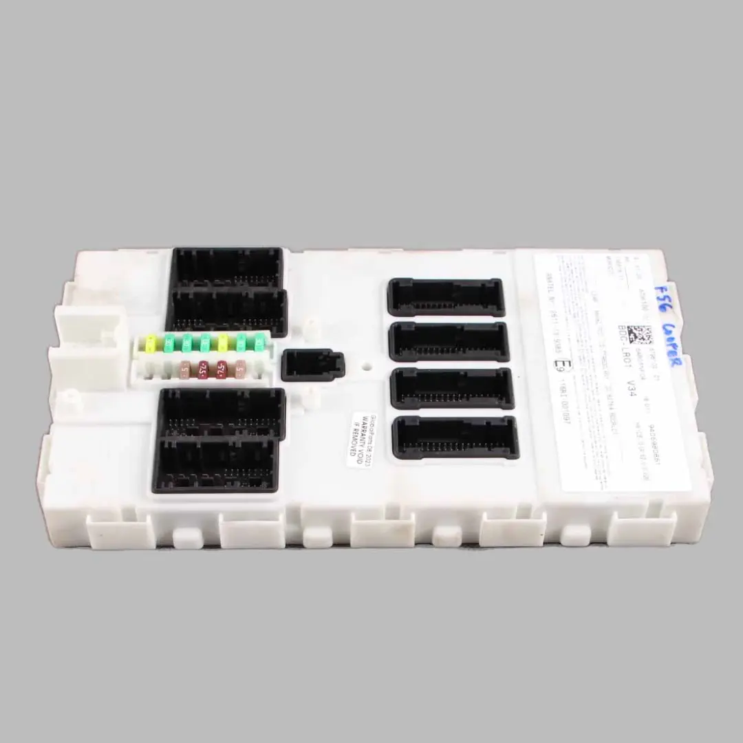 ECU Body Domain Controller BDC Module to Mini Cooper One F54 F55 F56 F60 with Part number 8796100 Mini Cooper One F54 F55 F56 F60 ECU Body Domain Controller BDC Module - SKU 8796100 - Part number 8796100