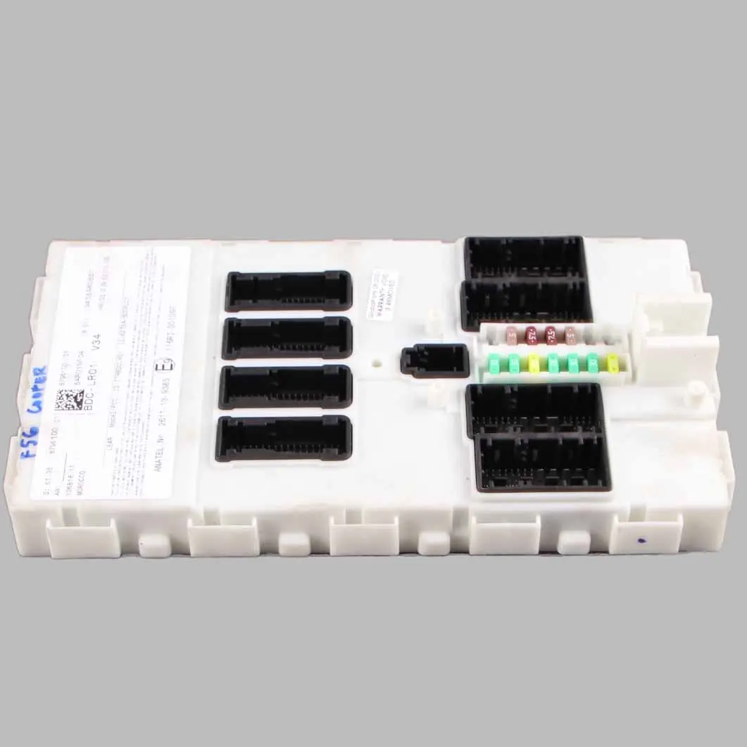 ECU Body Domain Controller BDC Module to Mini Cooper One F54 F55 F56 F60 with Part number 8796100 Mini Cooper One F54 F55 F56 F60 ECU Body Domain Controller BDC Module - SKU 8796100 - Part number 8796100