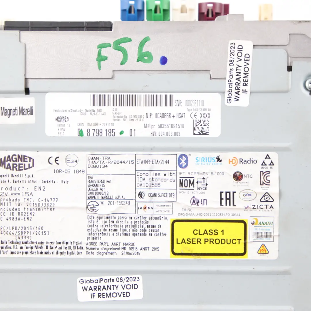 Radio Nawigacja do BMW F20 F21 F30 F31 o numerze 8798185 BMW F20 F21 F30 F31 Radio Nawigacja - SKU 8798185 - Numer Części 8798185